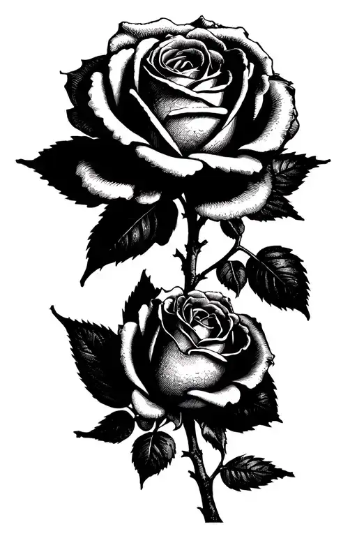 England And America Willow Tree Roses