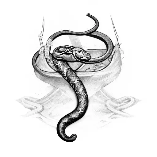 Snake And Bloody Heart