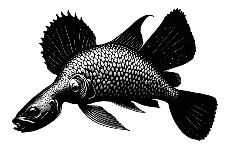 Xiphophorus Spotted Fish
