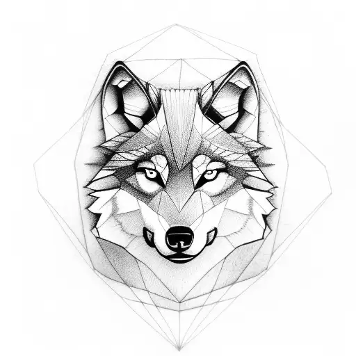 Wolf Geometric Origami