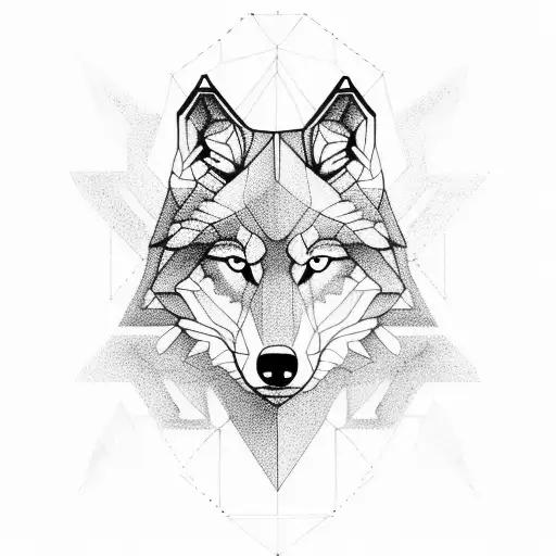 Wolf Geometric Origami