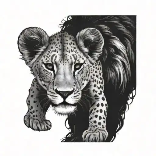 The Lion And The Lion Cub