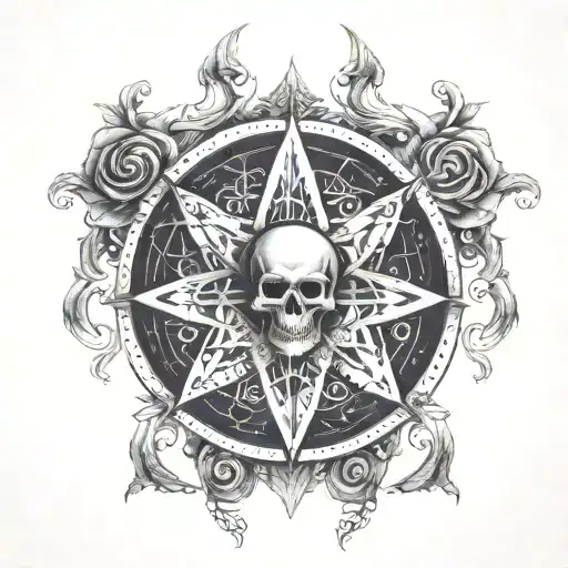 Prayer Of Serenity Symbol And Memento Mori Symbol