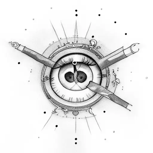 Music Lennon Eye Glass Peace Love Gentle Tatto