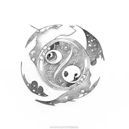 Ying Yang With Bat