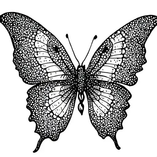 Papillon Ailes Floral