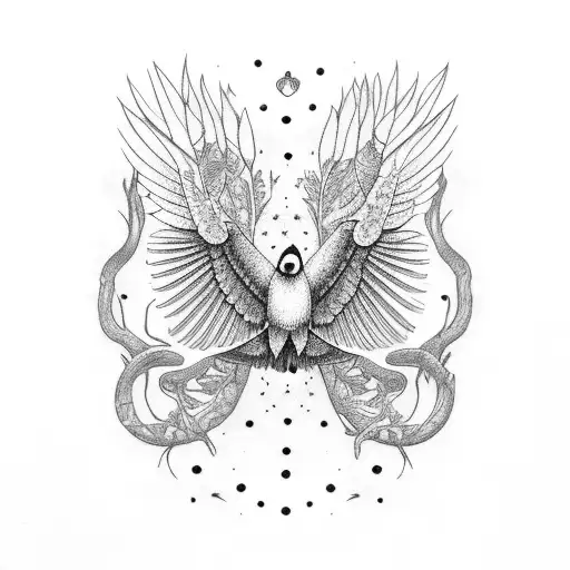 Arm Sleeve With Nature And Birds