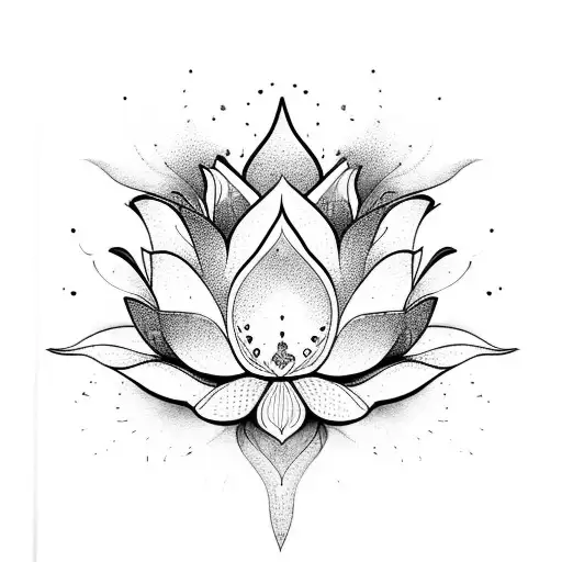Lotus Flower With Date