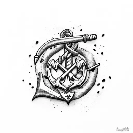 Rock Music With Anchor