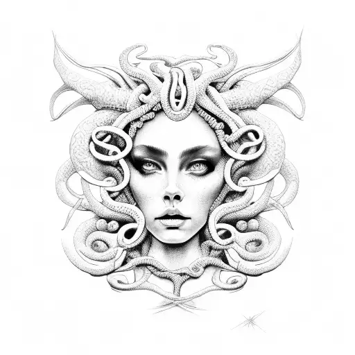 Medusa Con Enredadera