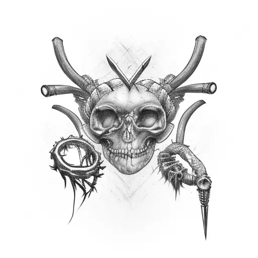 Barbed Wire With 4Better 4Worse 4Ever And A Heart With Rib Cage