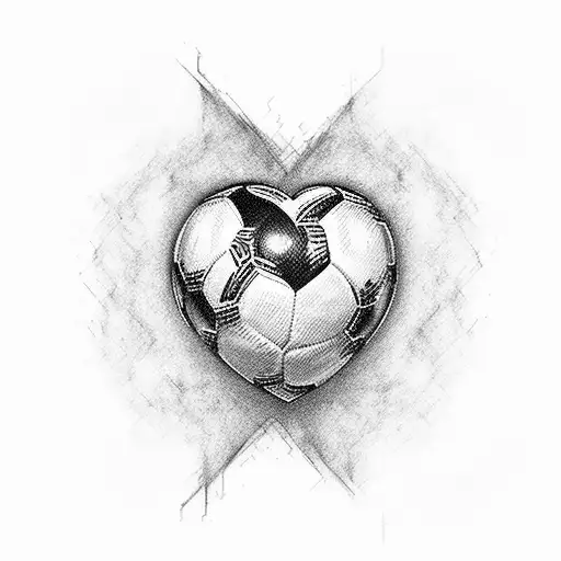 Heart And Soccer With 21 27 And 11 In It