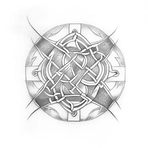 Celtic Design Around Forearm