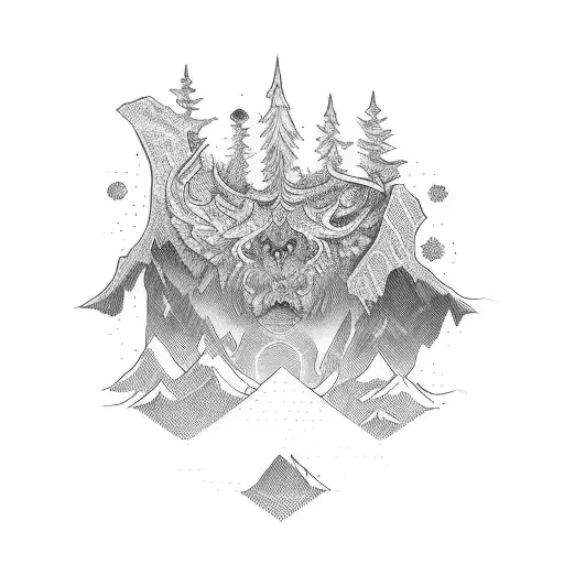 Mointains And Father