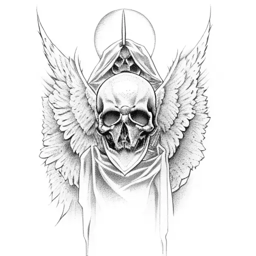Angel Of Death Upper Arm