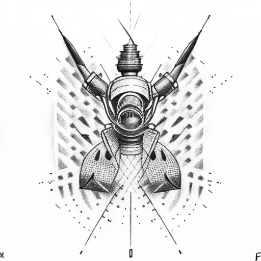 Race Car With Checkered Flag And Spark Plugs