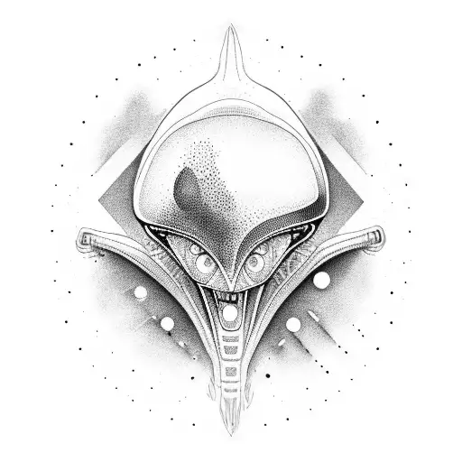 Alien In A Simulation In Nature Pretty