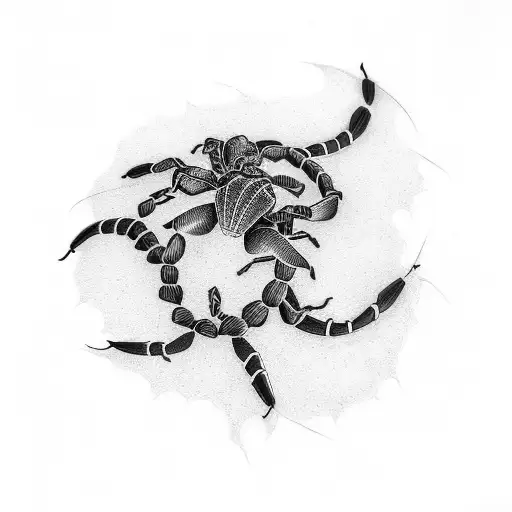 Scorpion Black Ninja