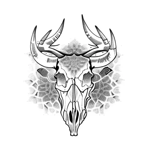 Cow Skull Mandala