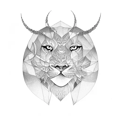 Unique Design Using The Names Layla And Leo In Farsi