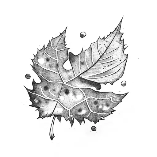 Monesterra Leaf With Child's Name