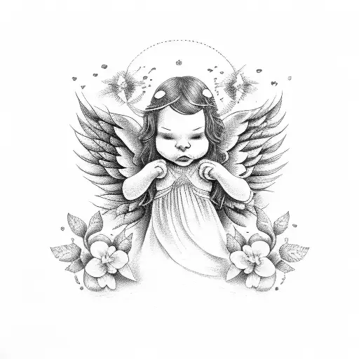 Angel And Olive Branch