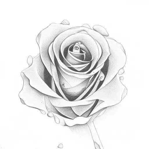 Love Is Blind With Knife Eye Roses