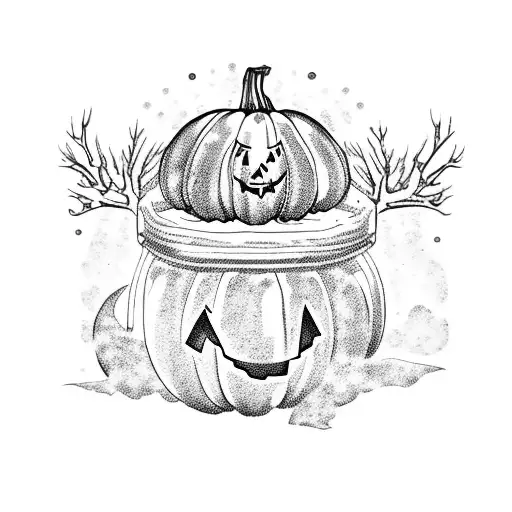 Halloween Theme Snow Globe