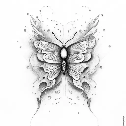 The Word Ignite With A Butterfly