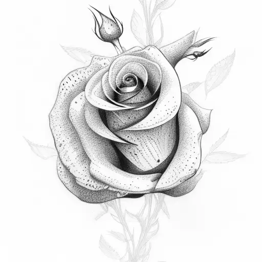 Bouquet With Rose Of Sharon