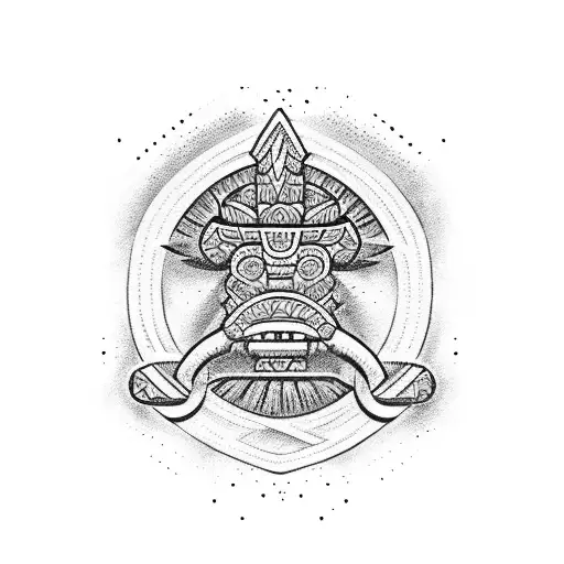 I Need A Hawaiian Polynesian Atm Sleeve Tattoo With Name Kepani Inscribed