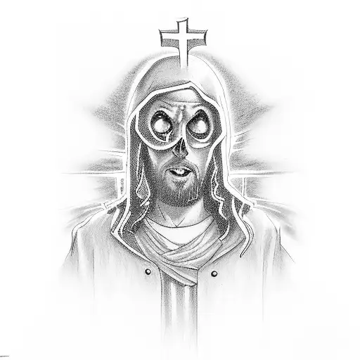 Walking Down A Dark Alley But Have No Fear With Jesus With Him