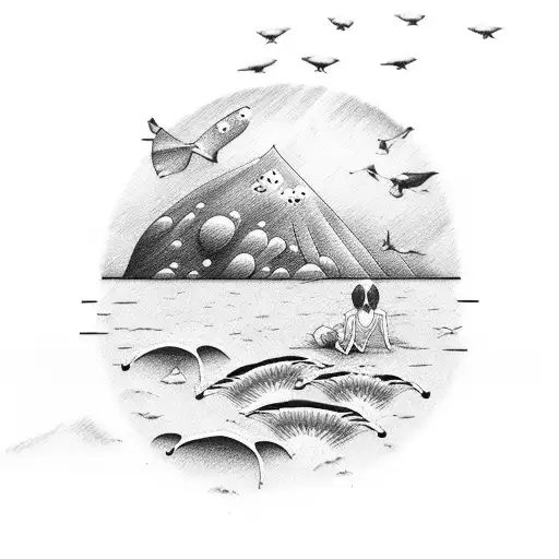 Beach Theme With Money References