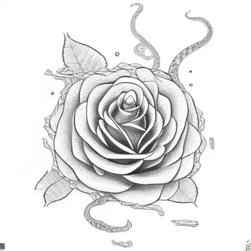 Ikigai Roses Snake
