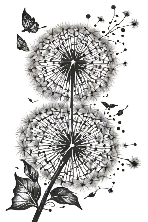 Dandelion Blowing In The Wind