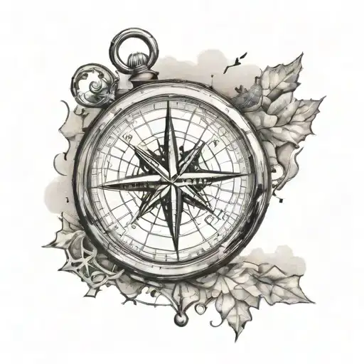 Design A Tattoo Featuring A Compass And Map Of Malta For A Sense Of Adventure