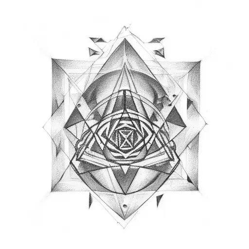 Make Me A Tattoo Of Only Black Paint That Has The Number 369 Of Nikola Tesla And The Golden Ratio