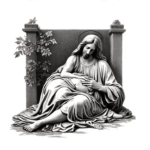 Pieta Mary And Jesus