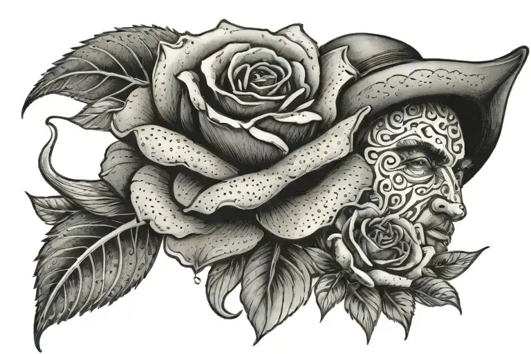 Master Cheif With Rose