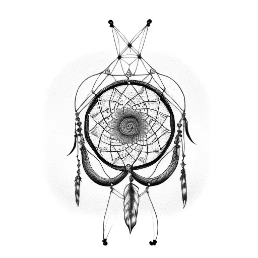 Tail-eating Snake Dreamcatcher