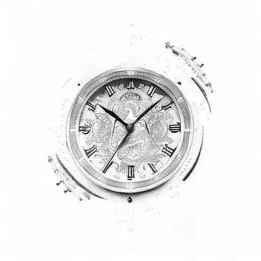 White Rabbit Clock Lines