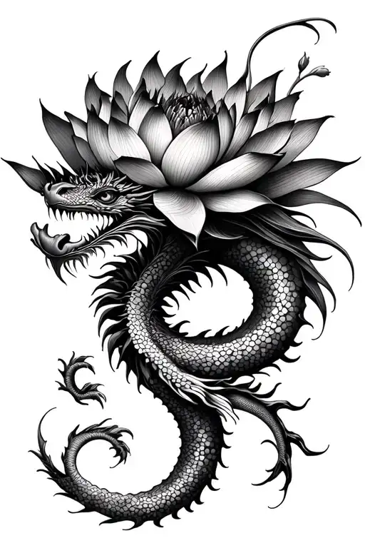 Flower Lotus Dragon Female