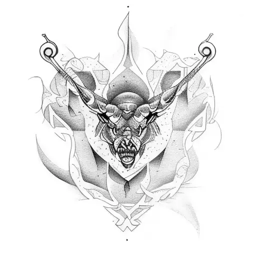 Create A Tattoo That Represents The Client's Passion For Bodybuilding And Nature