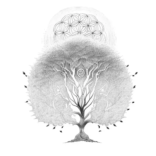 Tree Of Life With Driade