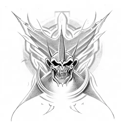 Trishul Piercing Through Evil And Making It Good