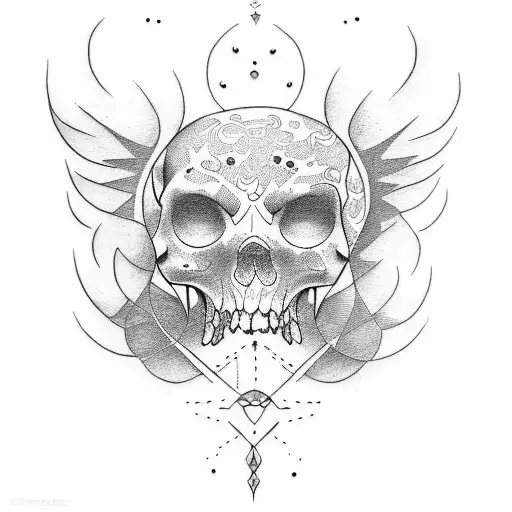 Design A Tattoo That Represents Your Love For Tattoos Using Dotwork Style