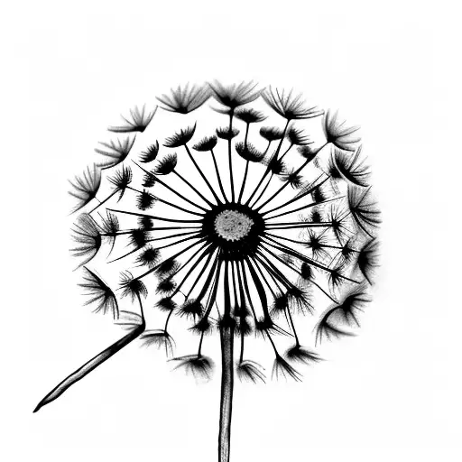 Dandelion In The Spring