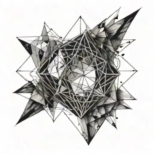 Diamond Shaped Line Outlining