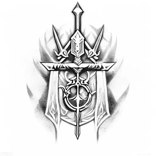 A Creative Fusion Of The Master Sword From Zelda And The Iron Throne From Game Of Thrones