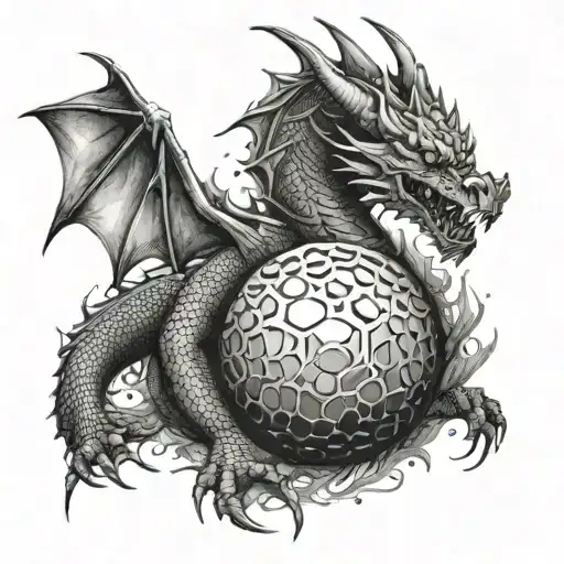 Dragon And Crysal Ball Breaking